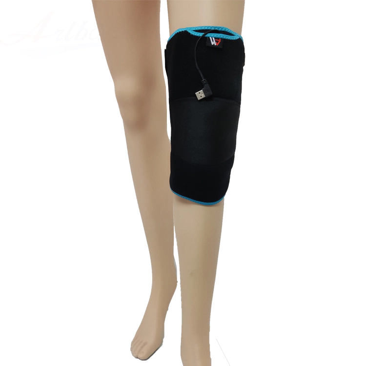 Heated Knee Brace Wrap Rehabilitation Therapy Supplies Massager with Heating Pad for Knee Pain Join Pain Relief Heating Pad