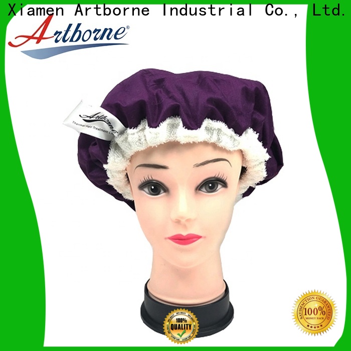 Artborne microwave satin hair cap suppliers for women