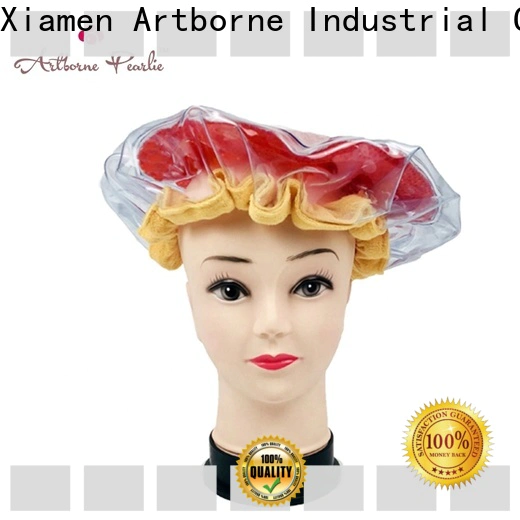 Artborne top microwave cap supply for hair