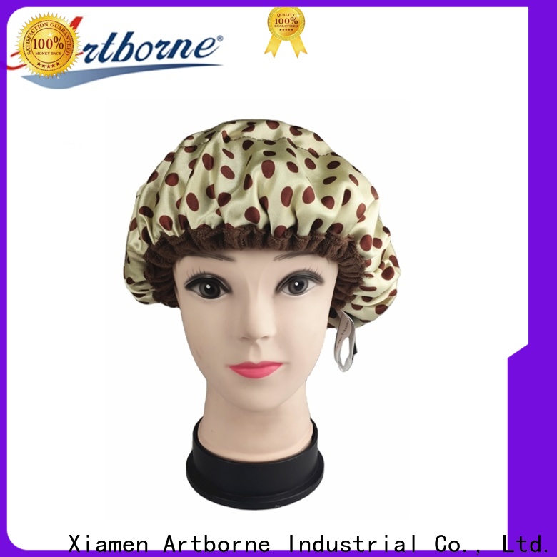 Artborne custom hot head deep conditioning heat cap suppliers for lady