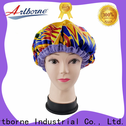 Artborne wholesale silk hair cap for business for hair
