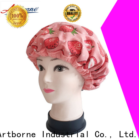 Artborne heated cordless conditioning heat cap suppliers for lady