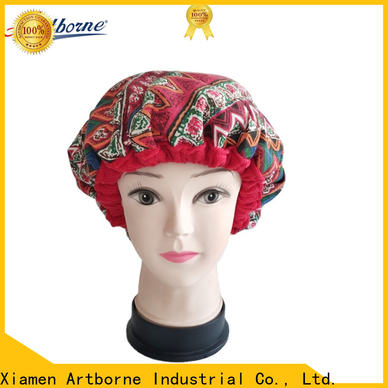 latest satin cap for curly hair microwavable company for lady