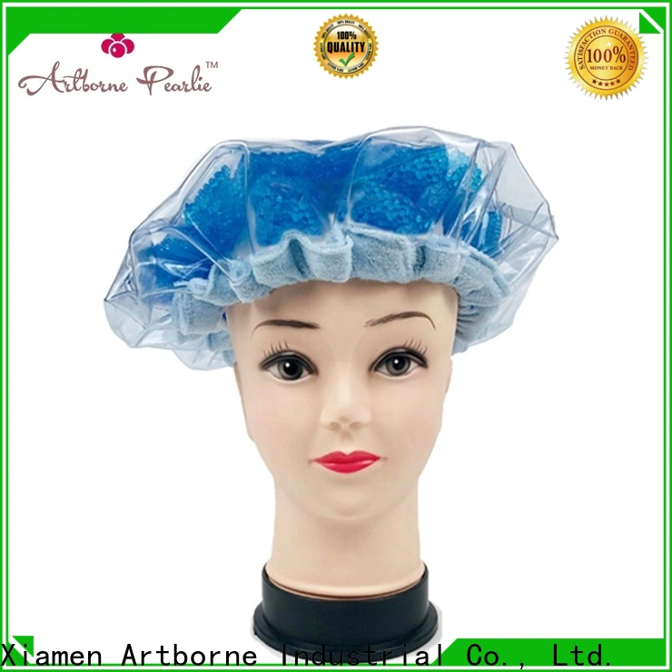 Artborne hair microwavable deep conditioning heat cap manufacturers for home