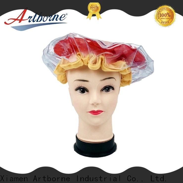 Artborne bonnet bath hair cap supply for lady