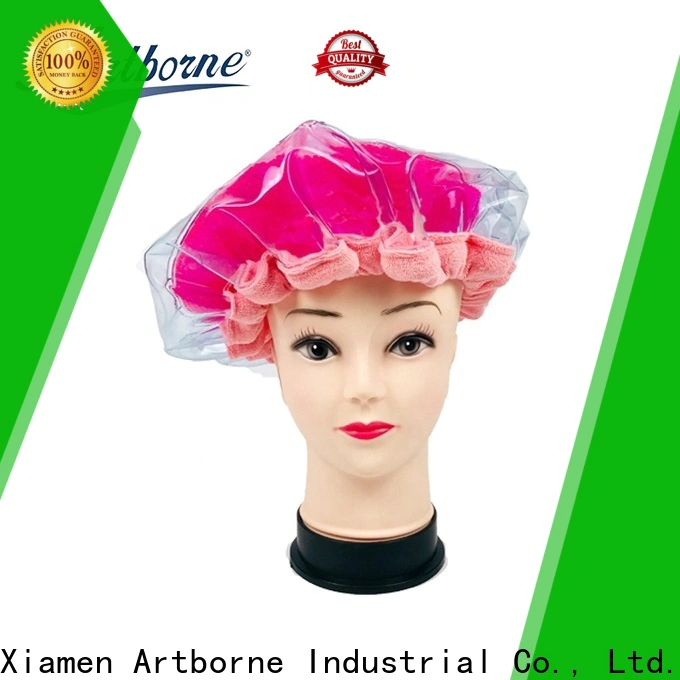 Artborne steam hot head deep conditioning thermal heat cap factory for hair