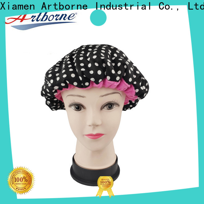 Artborne microwave best shower cap for deep conditioning for business for lady