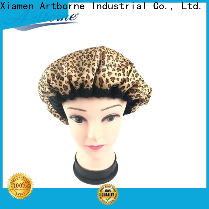 Artborne latest waterproof hair cap factory for lady