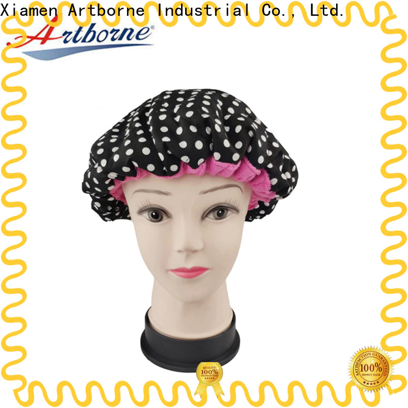 Artborne curling silk hair cap manufacturers for lady