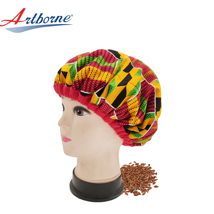 Cordless Deep Conditioning Heat Cap Safe Microwavable Heat Cap for Steaming Heat Therapy Hair Steaming Cap