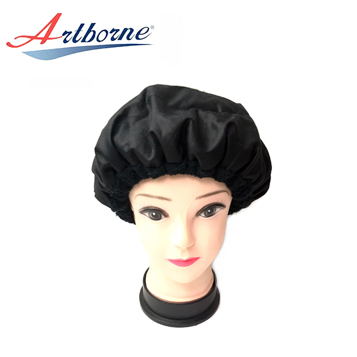 Artborne microwavable thermal heat cap for conditioning treatments for business for lady-17